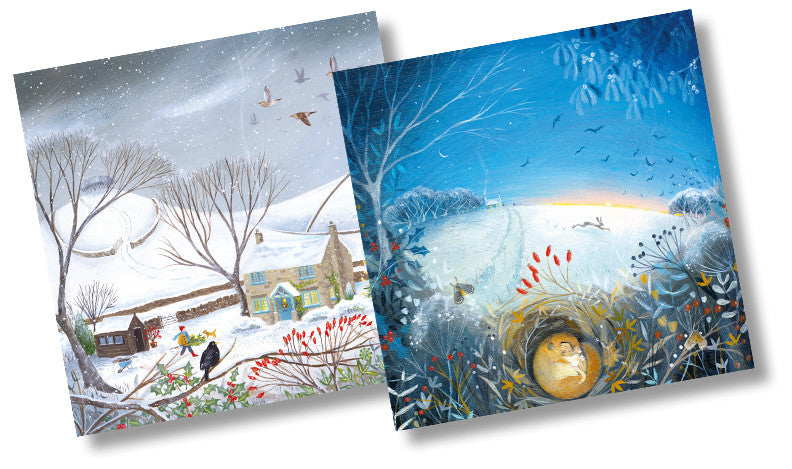 Christmas Card Pack of 10 by Julia Crossland (CX98277)