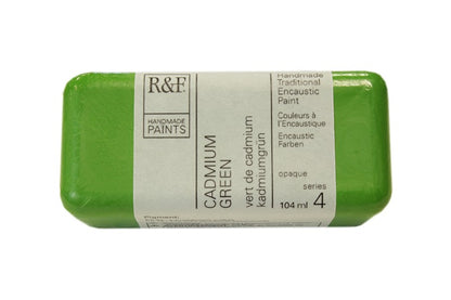R&F Encaustic Paint 104ml – Cadmium Green