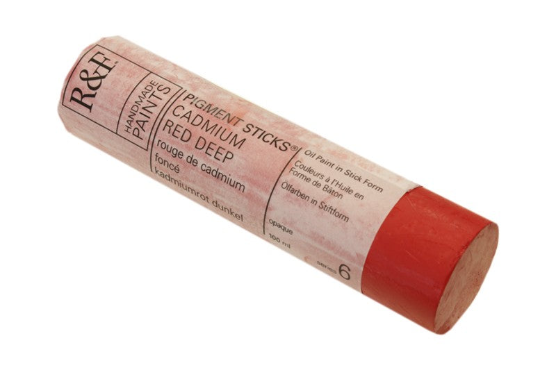 R&F Pigment Stick 100ml – Cadmium Red Deep