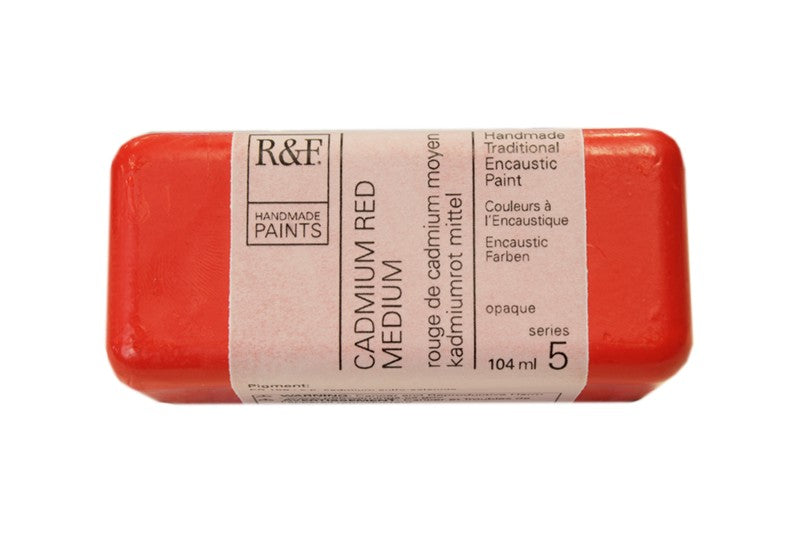 R&F Encaustic Paint 104ml – Cadmium Red Medium