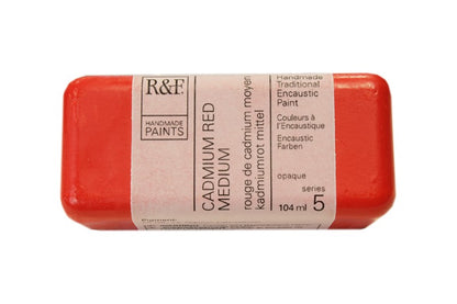 R&F Encaustic Paint 104ml – Cadmium Red Medium