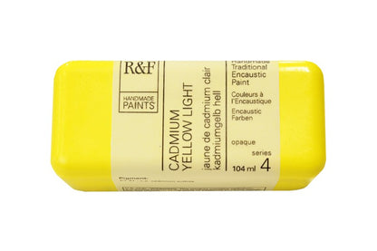 R&F Encaustic Paint 104ml – Cadmium Yellow Light