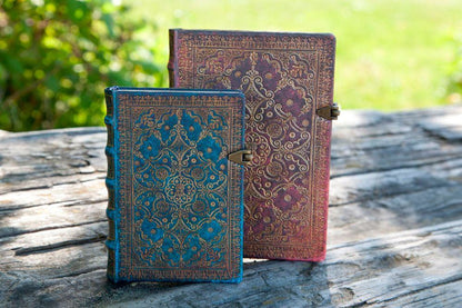 Paperblanks Carmine Ultra Hardback Journal – Lined, 144 Pages – design detail