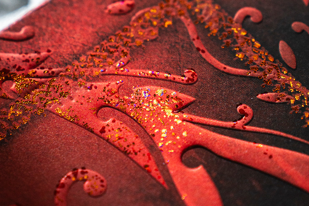 Paperblanks Carrie Ultra Hardback Journal – Plain, 144 Pages – design detail