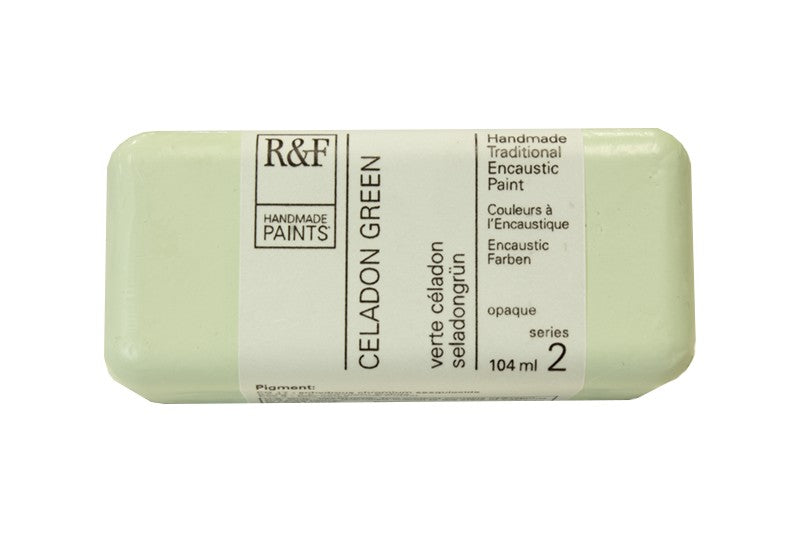 R&F Encaustic Paint 104ml – Celadon Green