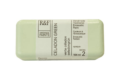R&F Encaustic Paint 104ml – Celadon Green
