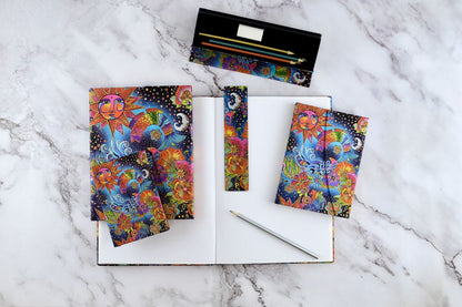 Paperblanks Celestial Magic Midi Hardback Journal – Lined, 144 Pages – design detail