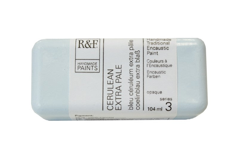 R&F Encaustic Paint 104ml – Cerulean Extra Pale