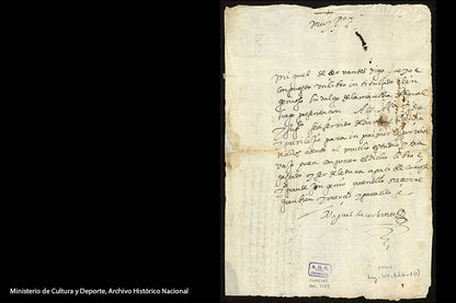 Paperblanks Cervantes, Letter to the King Pencil Case – design detail