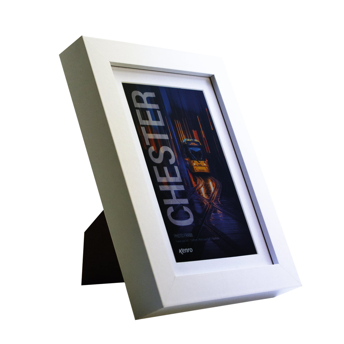 Kenro Chester white frame angled
