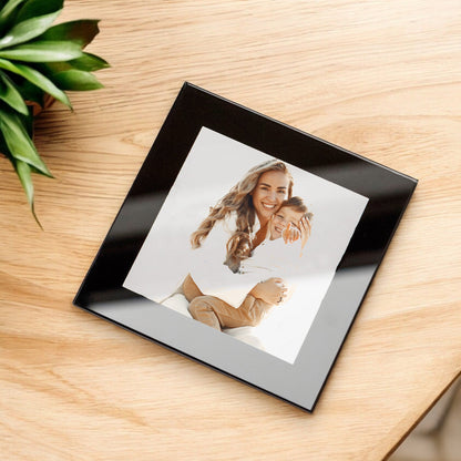 Kenro photo coaster on a table