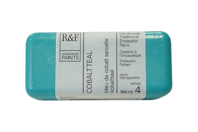 R&F Encaustic Paint 104ml – Cobalt Teal