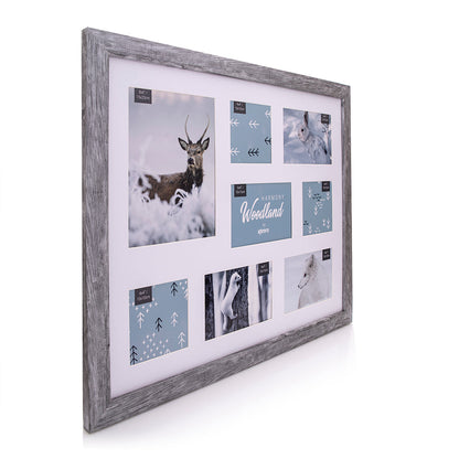 Kenro Harmony Woodland large collage frame angled