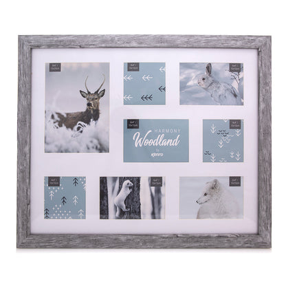 Kenro Harmony Woodland large collage frame