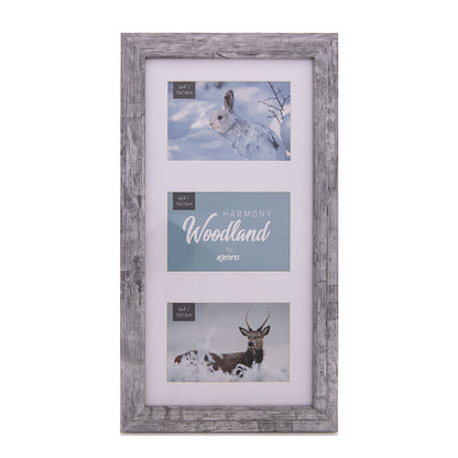 Kenro Harmony Woodland triple frame front