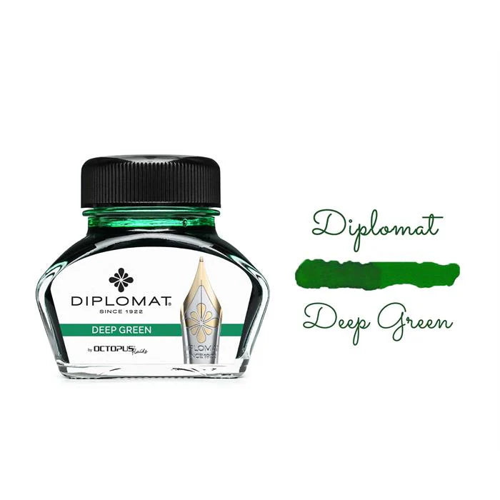 Diplomat Ink Pot 30ml - Deep Green