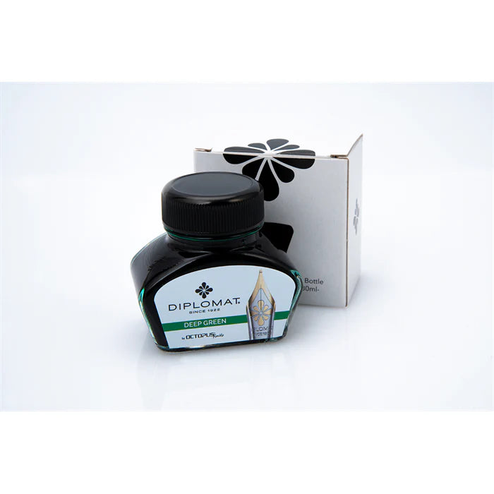 Diplomat Ink Pot 30ml - Deep Green