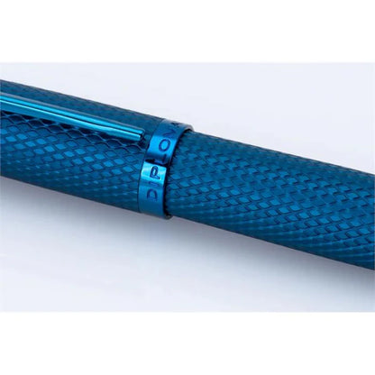 Diplomat Ballpoint Viper  Blue Guilloche