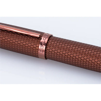 Diplomat Rollerball Viper Brown Guilloche
