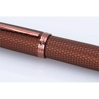 Diplomat Ballpoint Viper Brown Guilloche