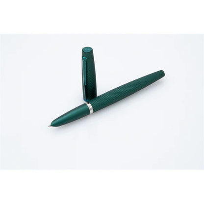 Diplomat Fountain Pen Viper Green Guilloche - Fine/Medium
