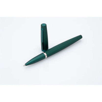 Diplomat Rollerball Viper Green Guilloche
