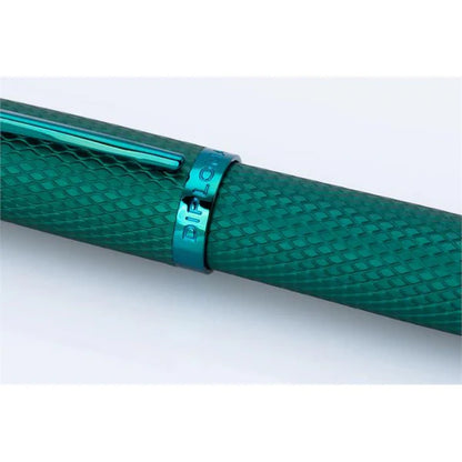 Diplomat Ballpoint Viper Green Guilloche
