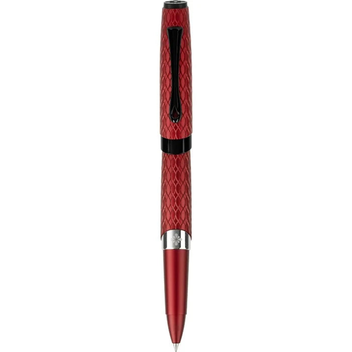 Cobra Burgundy Guilloché Rollerball Pen