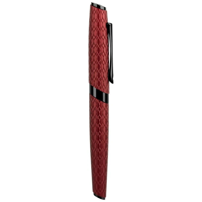 Cobra Burgundy Guilloché Rollerball Pen