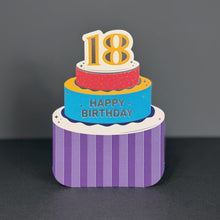 Taking Shape Milestones - 18th Birthday Age 18 Card