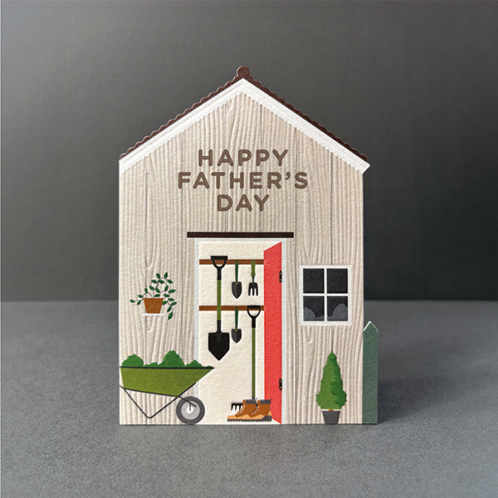 Taking Shape Father's Day Shed Card by Heyyy