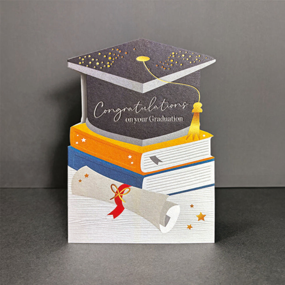 Taking Shape Graduation Greetings Card by Heyyy