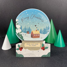 Taking Shape Christmas - Snow Globe From Our Home to Yours Card