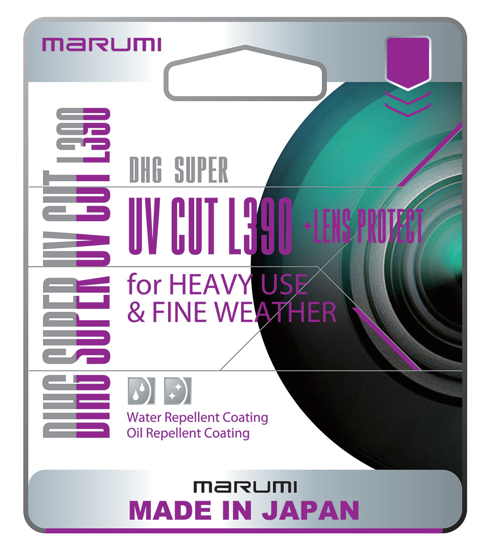 Marumi DHG Super UV Filter with packaging