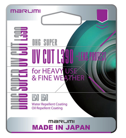 Marumi DHG Super UV Filter with packaging