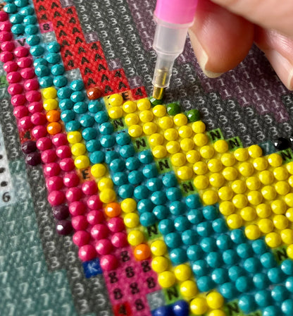 Panda Diamond Art Canvas Kit