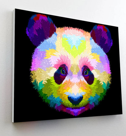 Panda Diamond Art Canvas Kit