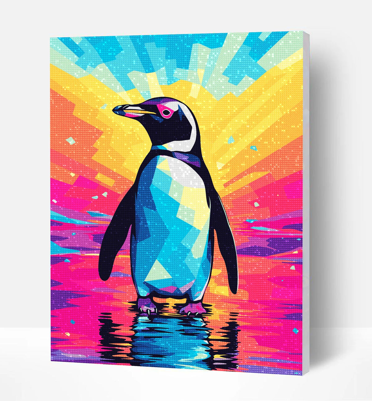 Penguin Diamond Art Canvas Kit