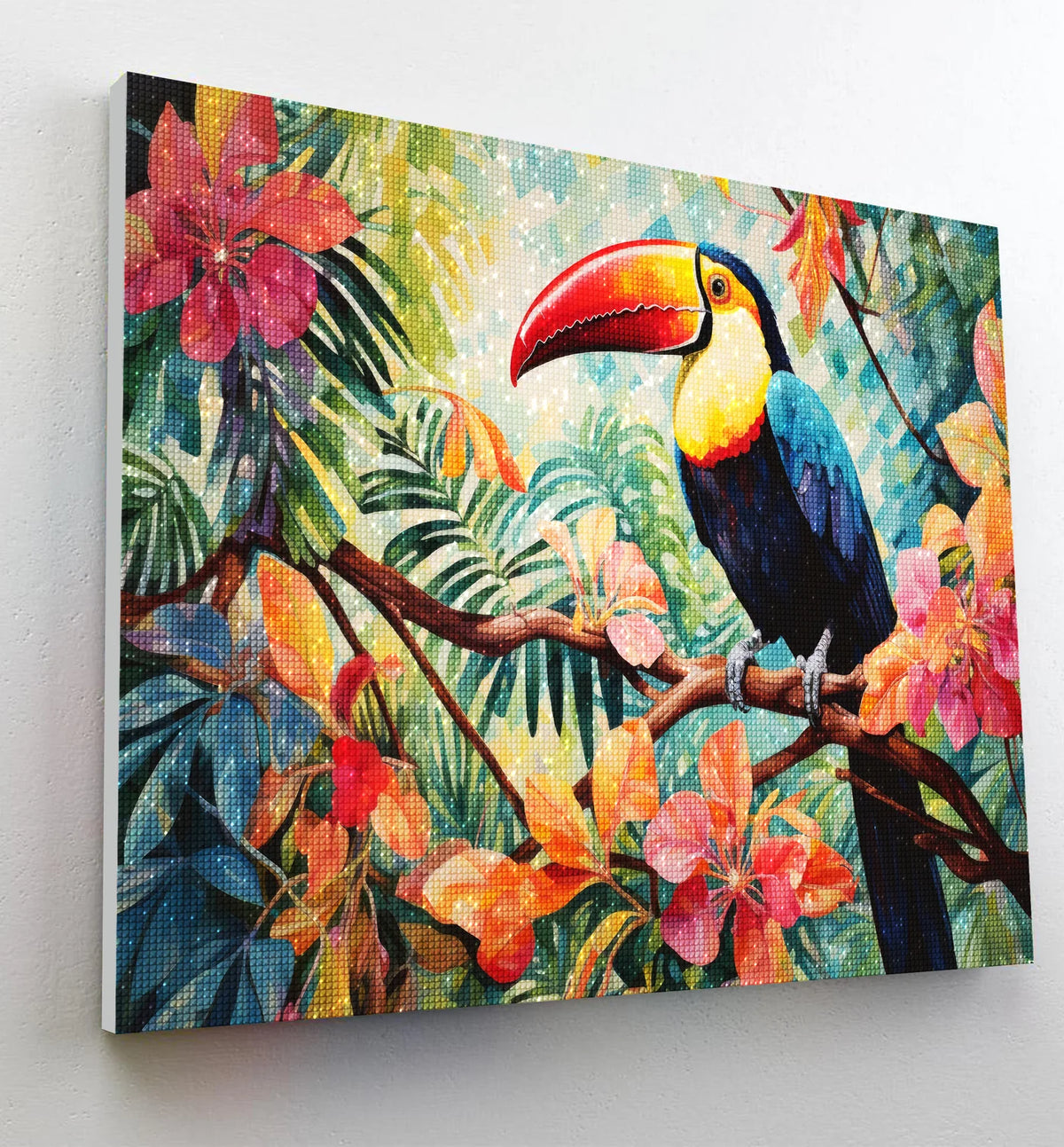 Toucan Diamond Art Canvas Kit