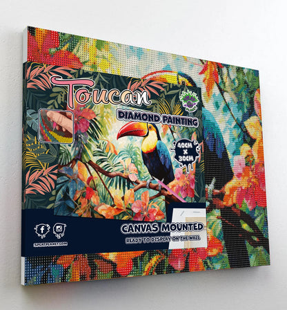 Toucan Diamond Art Canvas Kit