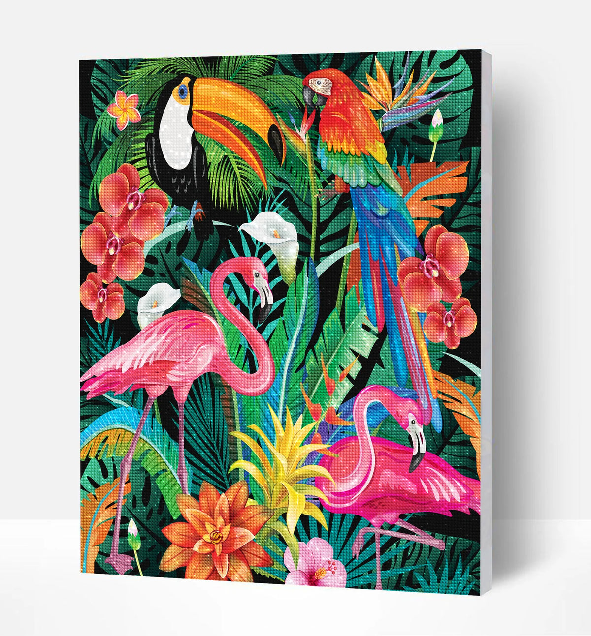 Tropical Diamond Art Canvas Kit