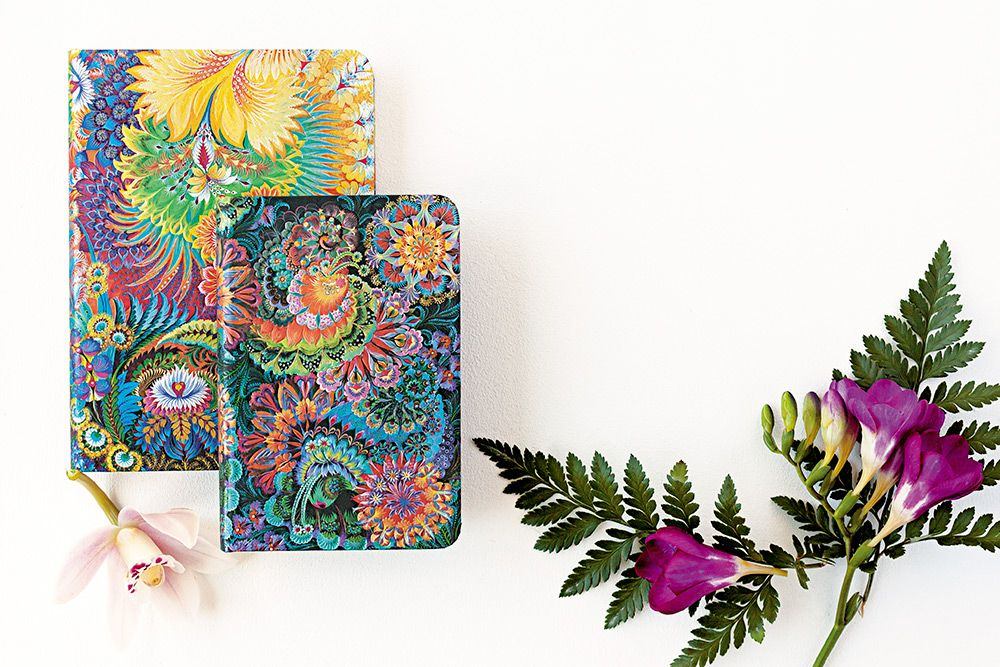 Paperblanks Dayspring Slim Hardback Journal – Lined, 176 Pages – design detail