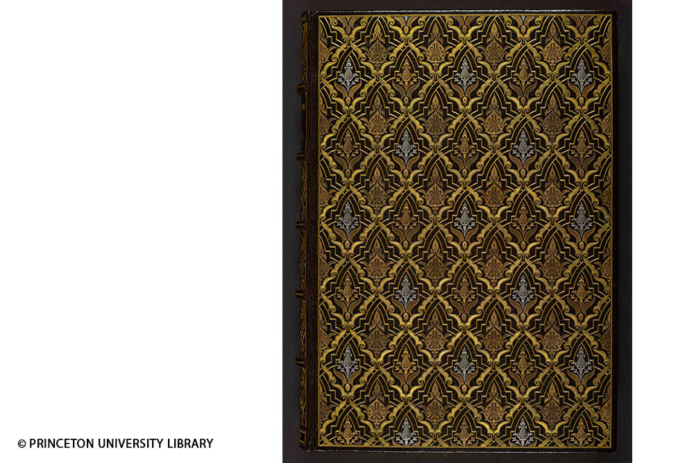 Paperblanks Destiny Grande Hardback Journal – Plain, 128 Pages – design detail