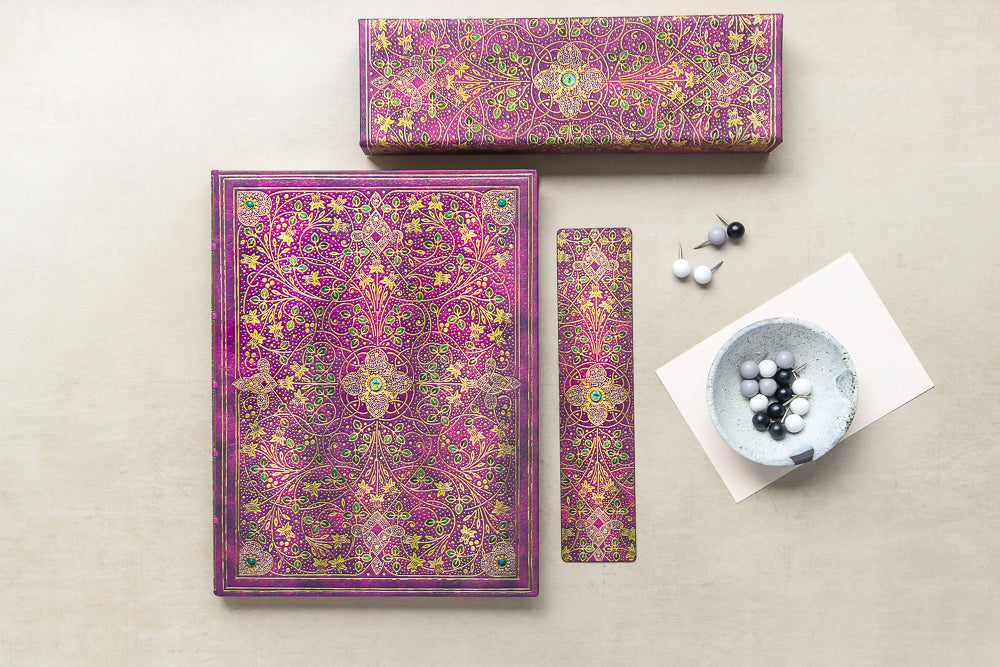 Paperblanks Diamond Jubilee Bookmark – design detail
