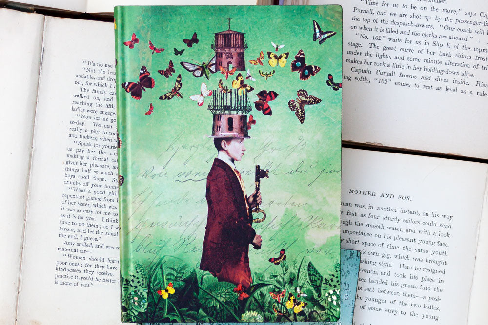 Paperblanks Dreamscapes Mini Softback Flexi Journal – Lined, 208 Pages – design detail