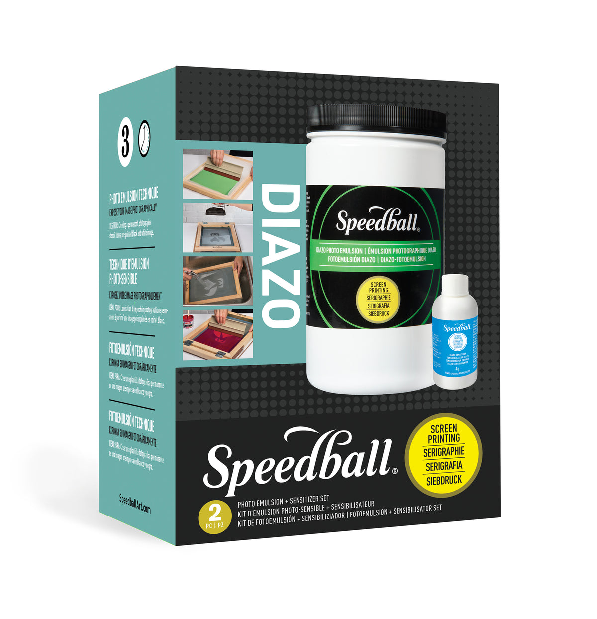 Speedball Photo Emulsion + Sensitiser Set