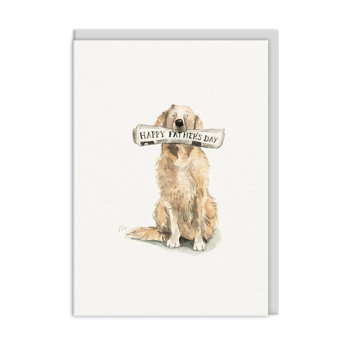 Happy Father's Day Dog Greeting Card (12730)
