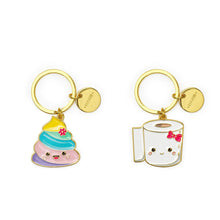 Legami - Enamel Key Chain - Poo Set