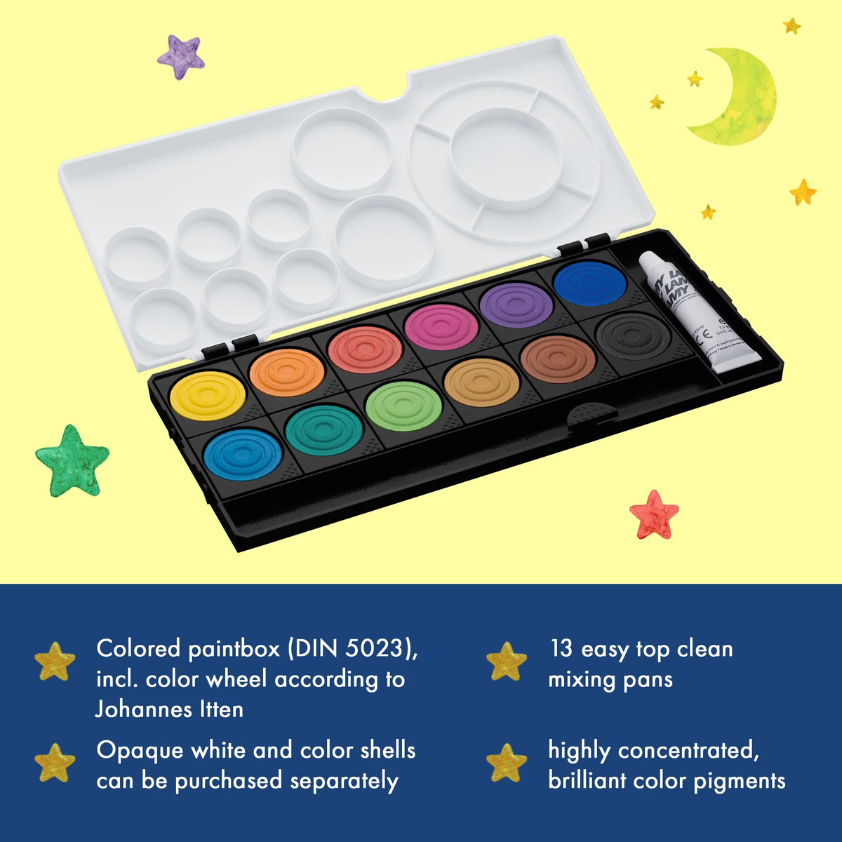 LAMY aquaplus Watercolour Paint Box – Black Magic