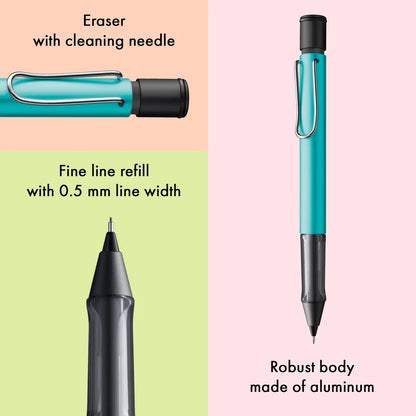 LAMY AL-star Mechanical Pencil – Tourmaline | 0.5 mm HB Lead